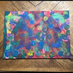 🆒 Unique Gorgeous Hand Painted Acrylic on canvas